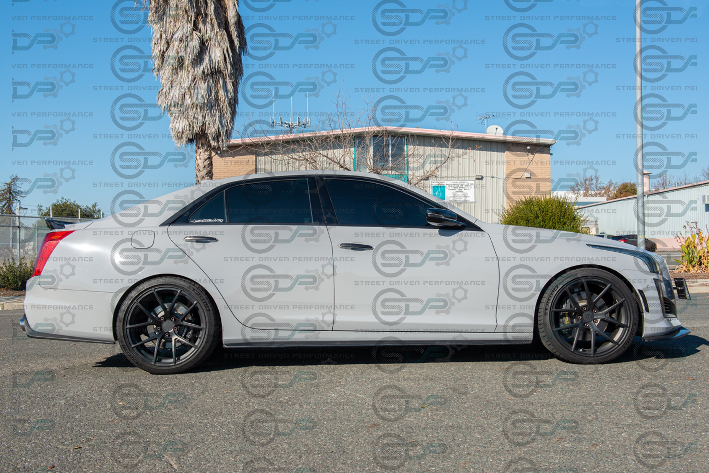 2014+ CTS - Rear Trunk Lid Spoiler Wing with Wickerbill